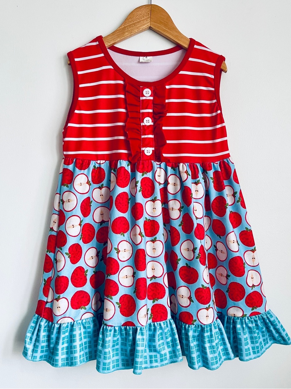 6T Boutique Apple Twirl  Dress